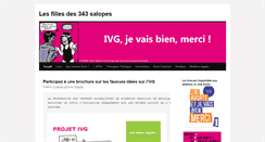 Desktop Screenshot of blog.jevaisbienmerci.net